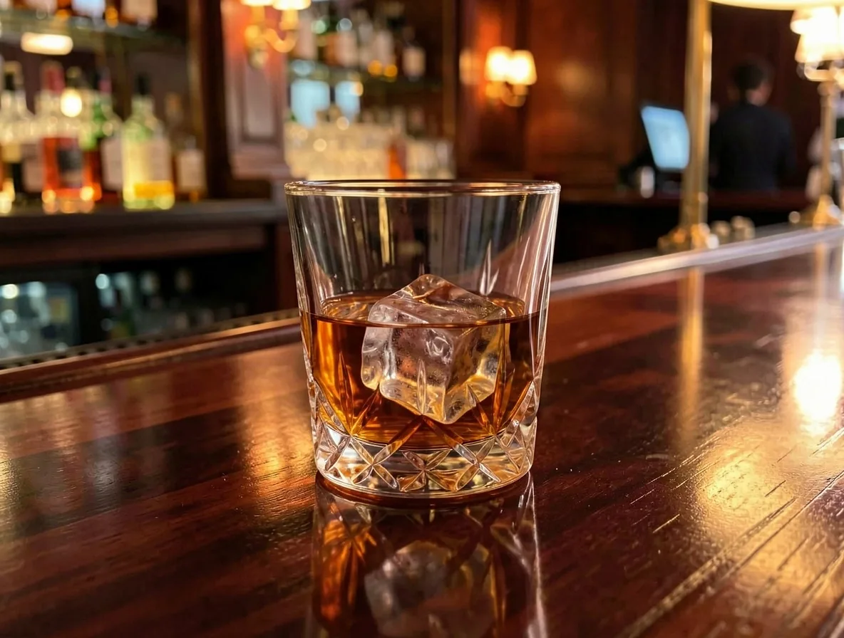 Bar privé et sélection de spiritueux chez Lanor Hall