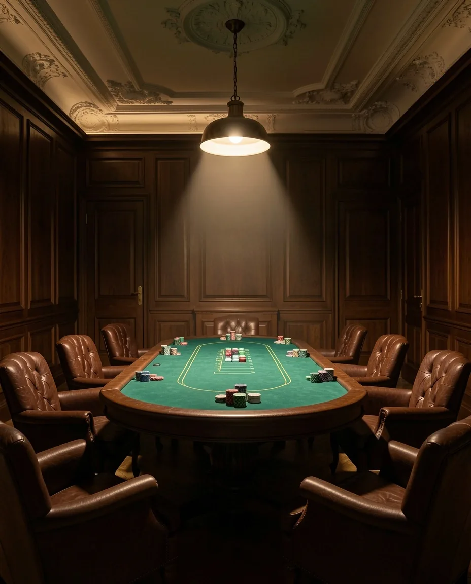 Salon de poker privé chez Lanor Hall à Paris