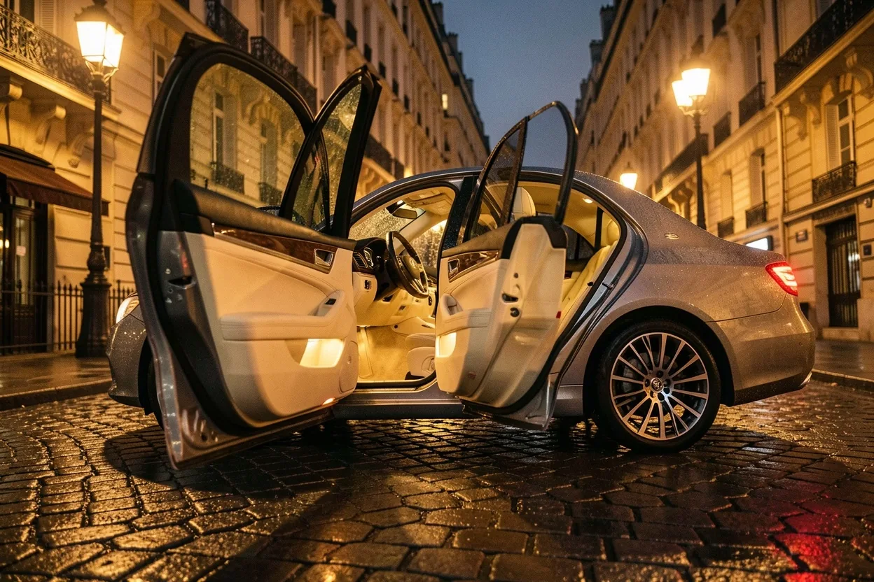 Berline de prestige pour déplacements exécutifs