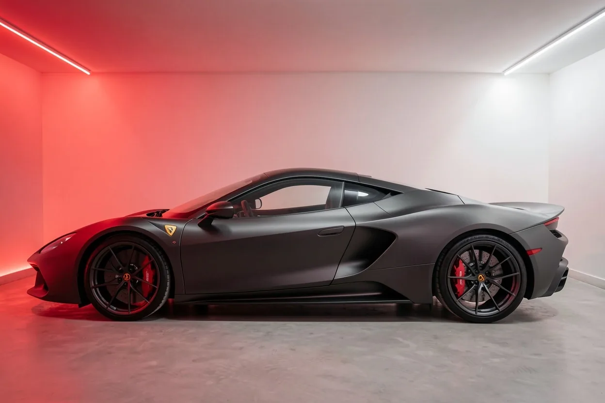 Supercar sportive haute performance Lanor Hall