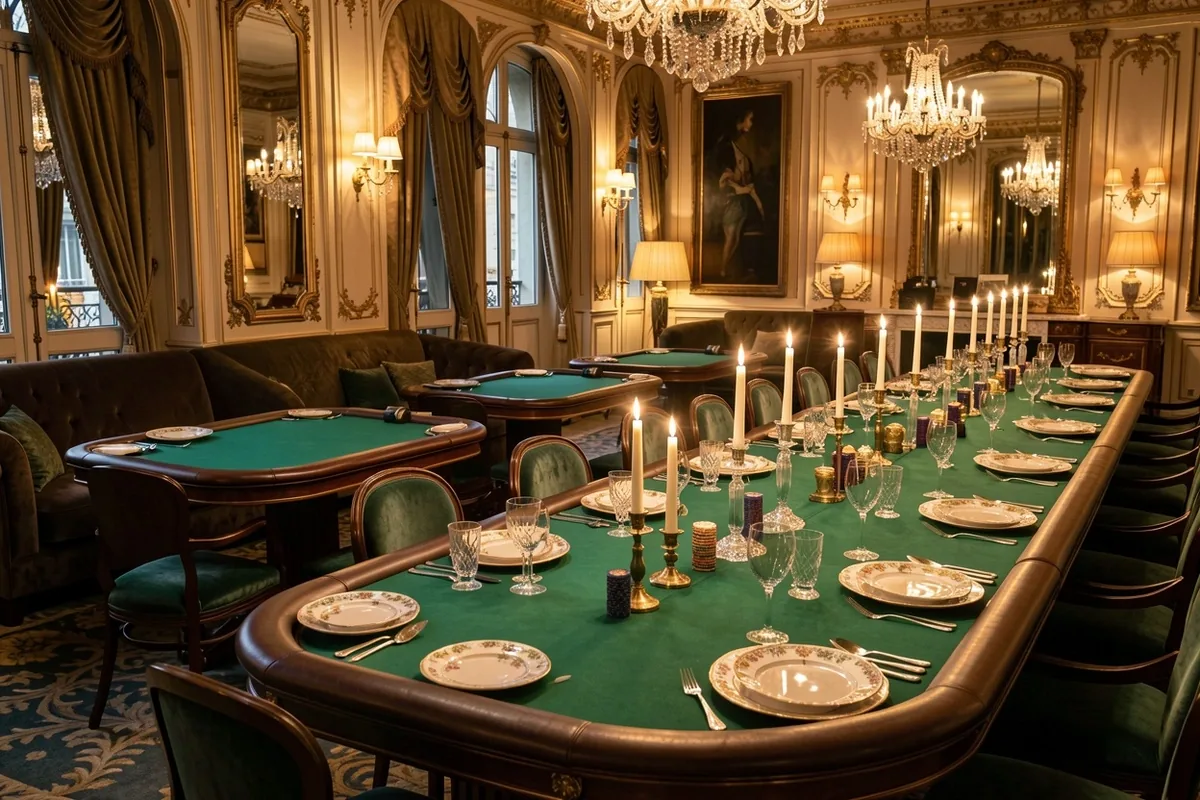 Configuration Tournoi Privé et Dîner