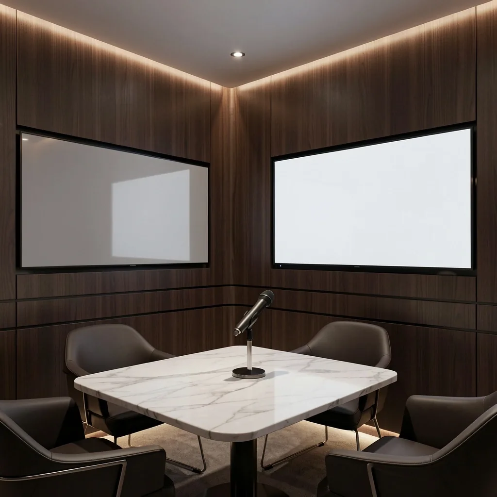 Infrastructure audiovisuelle de Lanor Hall