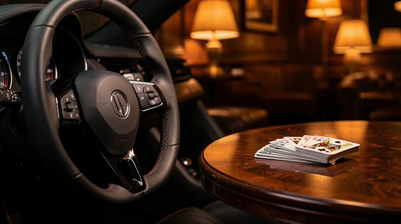 Ambiance prestige automobile et salon Lanor Hall
